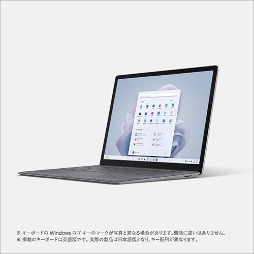 マイクロソフト Microsoft Surface Laptop 5 13.5インチ プラチナ Windows 11 Home Core i5 メモリ:8GB SSD:512GB R1S-00020｜bakuyasuearth｜02