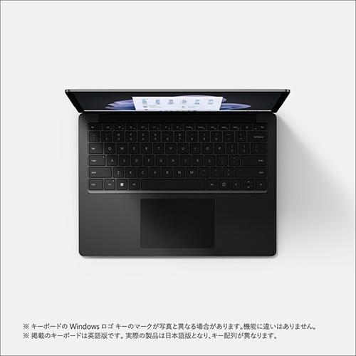 マイクロソフト Microsoft Surface Laptop 5 13.5インチ ブラック Windows 11 HomeCore i5メモリ:8GBSSD:512GB R1S-00045｜bakuyasuearth｜04