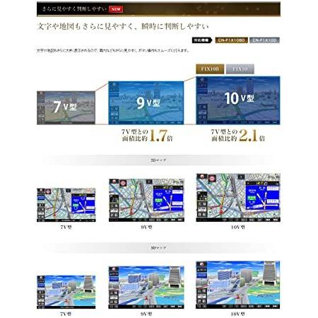 Strada パナソニック フローティングカーナビ ストラーダ CN-F1X10BD