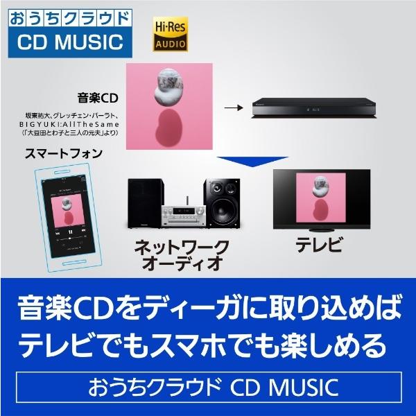 DIGA Panasonic ブルーレイレコーダー ディーガ DMR-4W202 2TB 3番組