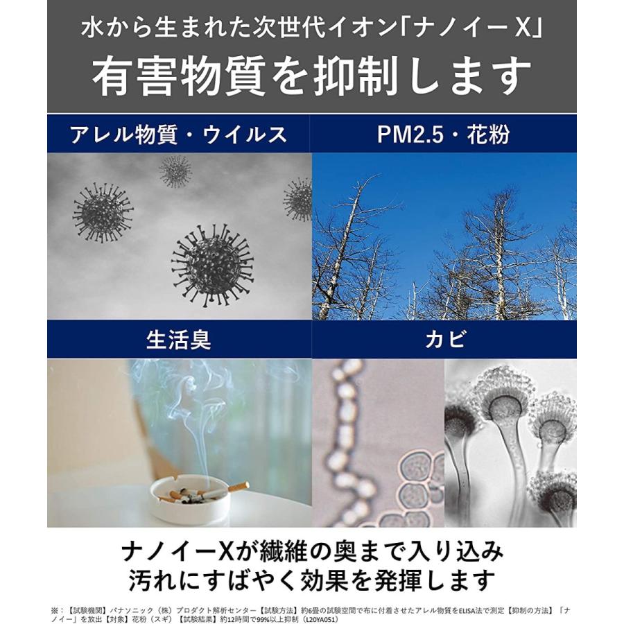 Panasonic（パナソニック） 加湿空気清浄機 ナノイーX・エコナビ搭載