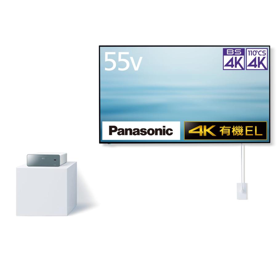 VIERA パナソニック 55V型 4K有機EL TH-55LW1 ウォールフィットテレビ