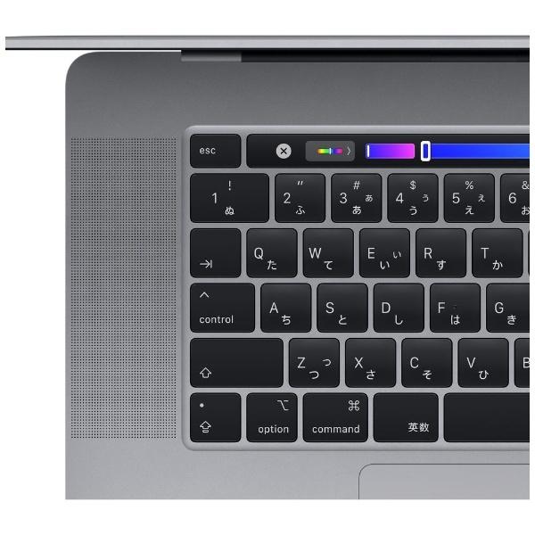 Apple MacBookPro 16インチ Touch Bar搭載モデル SSD 512GB メモリ 16GB 2.6GHz 6コアIntel Core i7 スペースグレイ MVVJ2J/A｜bakuyasuearth｜03
