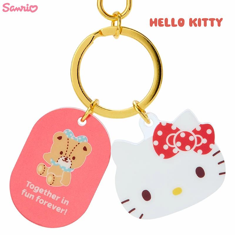 sanrio サンリオ フェイス形キーホルダー キティ マイメロディ