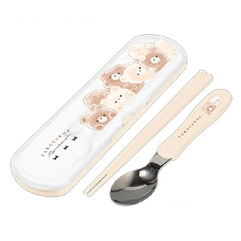 CRUX（クラックス） くまたろず ランチグッズ ツインセット 箸