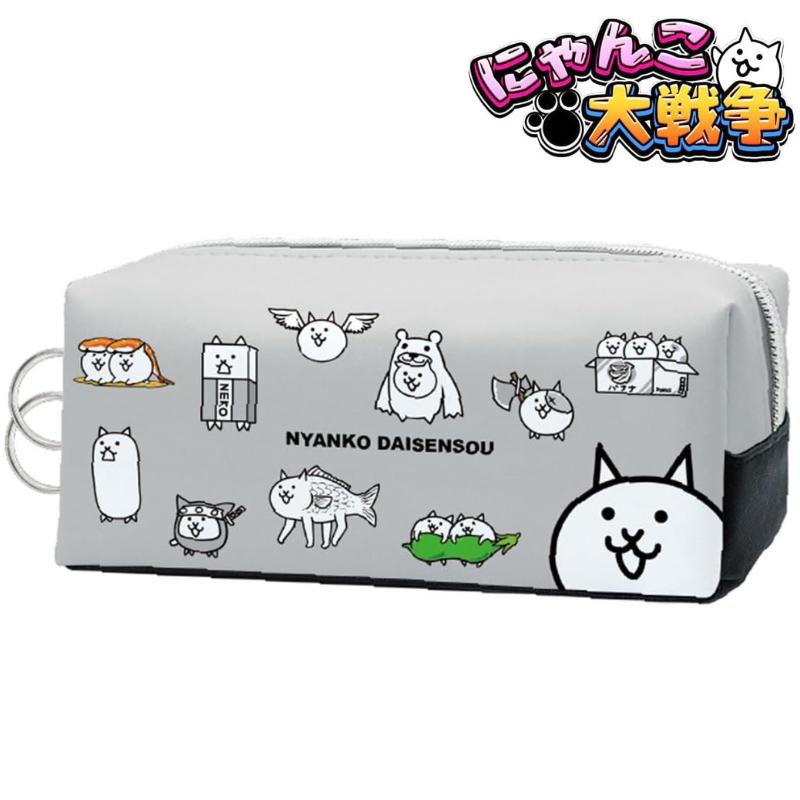 CRUX（クラックス） にゃんこ大戦争 シングルボックスペンケース 筆箱