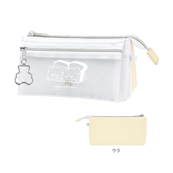 CRUX（クラックス） たろちゃんず フラップポケット ペンケース くま