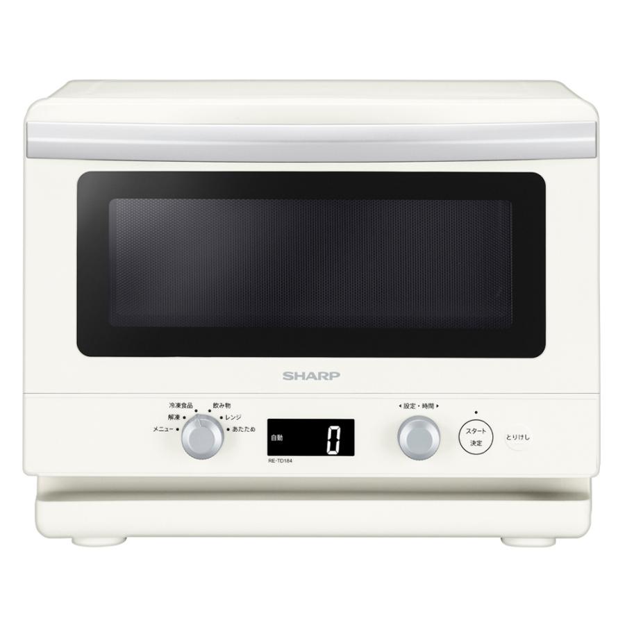 SHARP（シャープ） プレミアム単機能レンジ ホワイト系 RE-TD184-W 18L