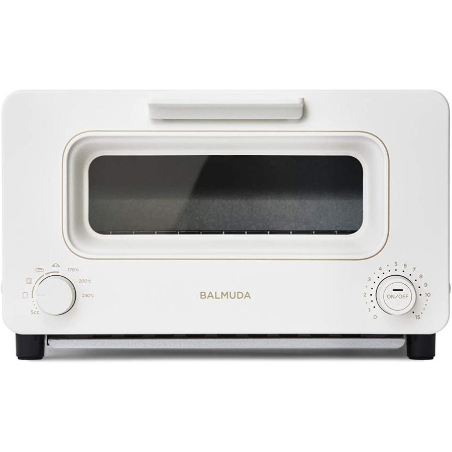BALMUDA スチームトースター KO5A-WH ホワイト 2022年製 BALMUDA The Toaster バルミューダ ザ・トースター スチーム ホワイト