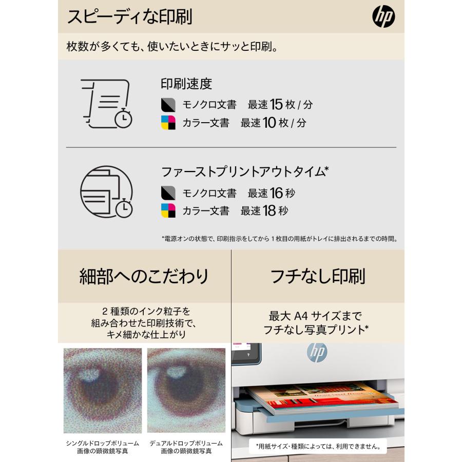 ENVY HP プリンター A4 インクジェット 複合機 Inspire 7221 Wi-Fi