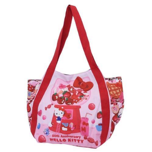 ハローキティ サンリオ プリントバルーンバッグ 50th Sanrio バッグ 