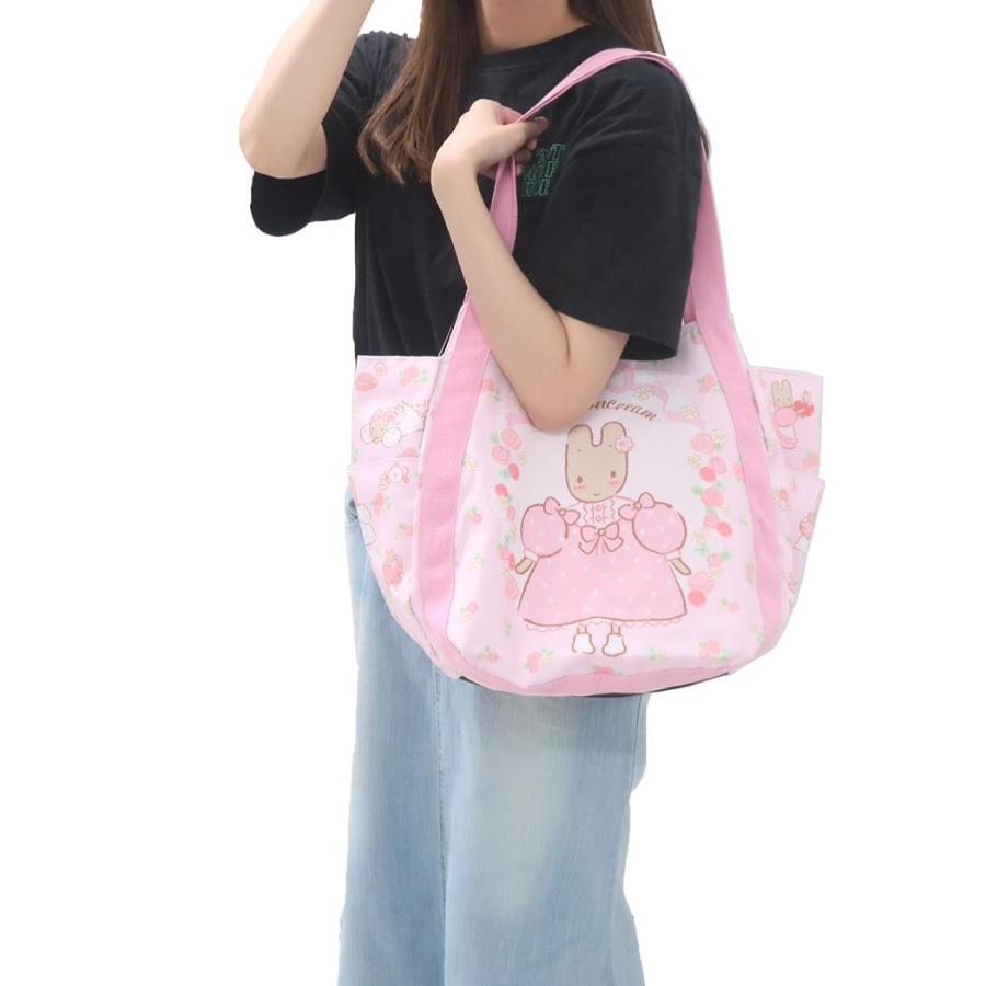 sanrio サンリオ プリントバルーンバッグ マロンクリーム バッグ sanrio サンリオ プリントバルーンバッグ マロンクリーム バッグ