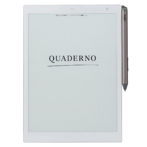 富士通 13.3型フレキシブル電子ペーパ －QUADERNO A4サイズ FUJITSU 電子ペーパー A5サイズ QUADERNO FMV-DPP04 アーバン