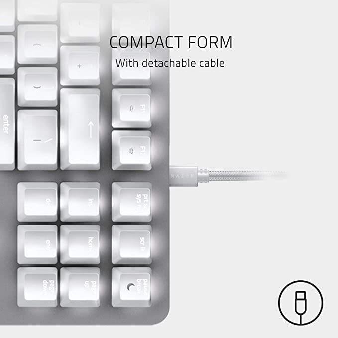 Razer（レイザー） キーボード BlackWidow Lite Mercury White