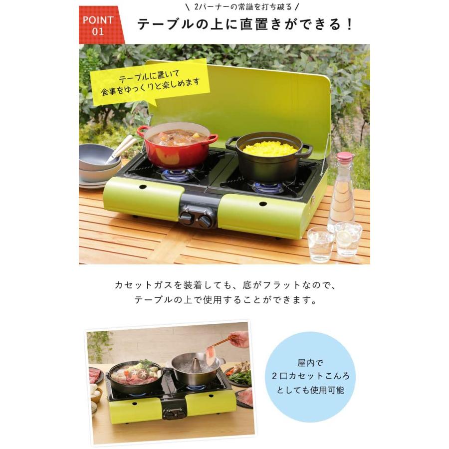 Iwatani（イワタニ） テーブルトップBBQグリル フラットツイン・S CB