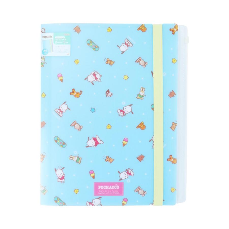 サンスター文具 サンリオキャラクターズ レトロ ゴムバンド付 クリア