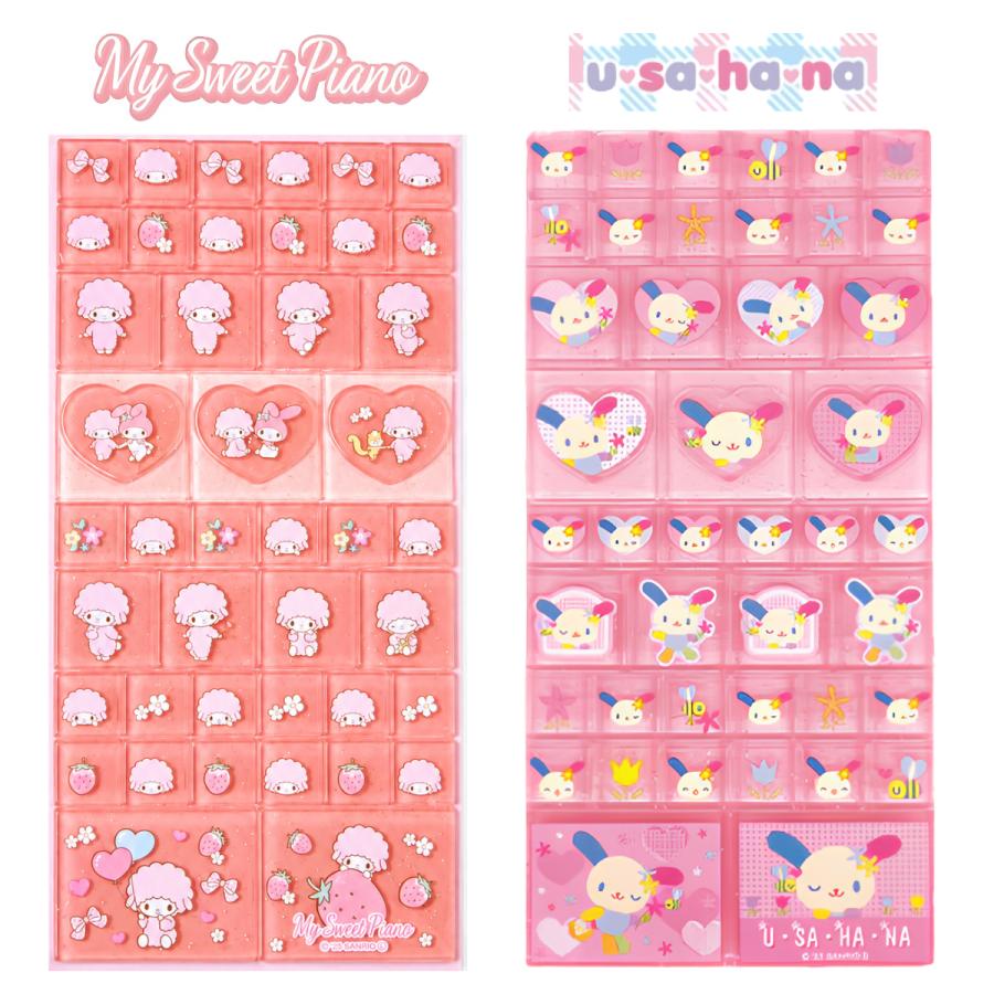 sanrio（サンリオ） タイルシール キティ マイメロ クロミ プリン マイ