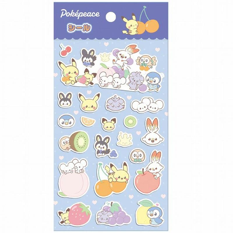 サンスター文具 ポケットモンスター ポケモン シール ポケピース