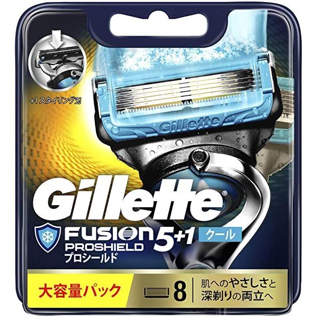 P&G ジレット フュージョン 5＋1 プロシールド クール 髭剃り カミソリ