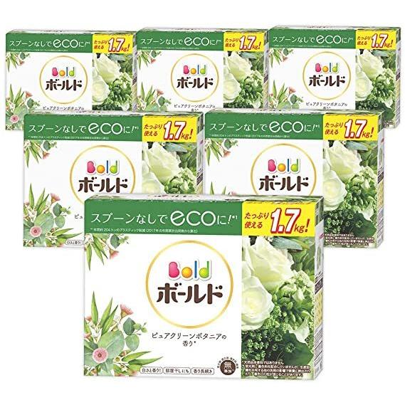 ボールド 粉末 香りつき 洗濯洗剤 ピュアクリーンボタニア 本体 1.7kg