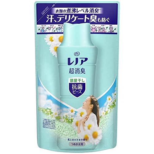 レノア 超消臭 抗菌ビーズ 部屋干しDX 花とおひさまの香り 詰め替え