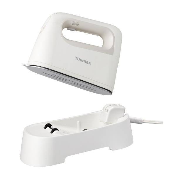 TOSHIBA（東芝） 衣類スチーマー ホワイト TAS-X7-W ハンガーショット