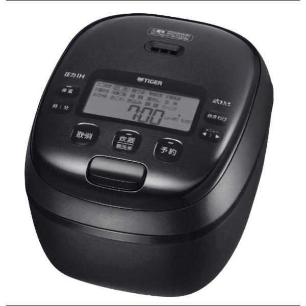 ☆訳あり：TIGER 圧力IHジャー炊飯器 5.5合炊き（新品） タイガー（TIGER） 圧力IHジャー炊飯器 ブラック JRI-B100K 5.5合 圧力