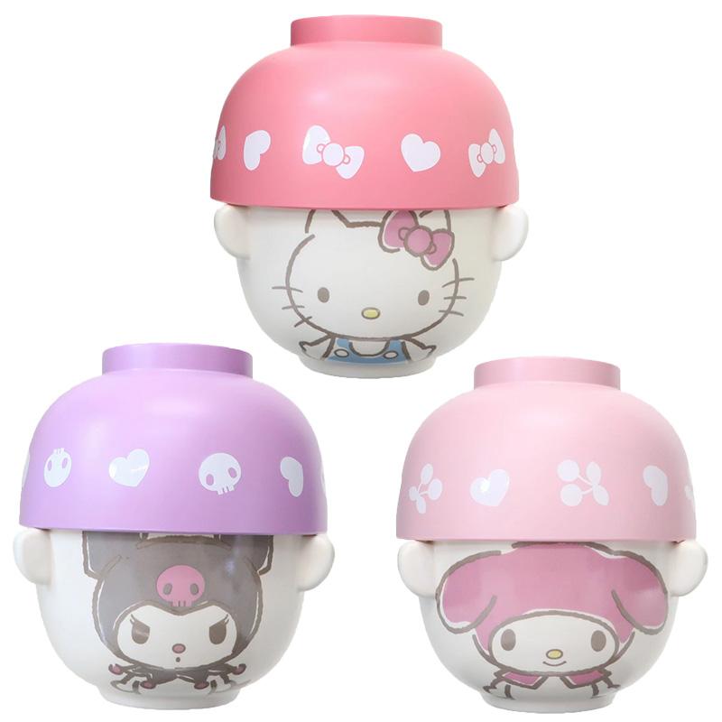 sanrio（サンリオ） サンリオキャラクターズ 汁椀・お茶碗セット 