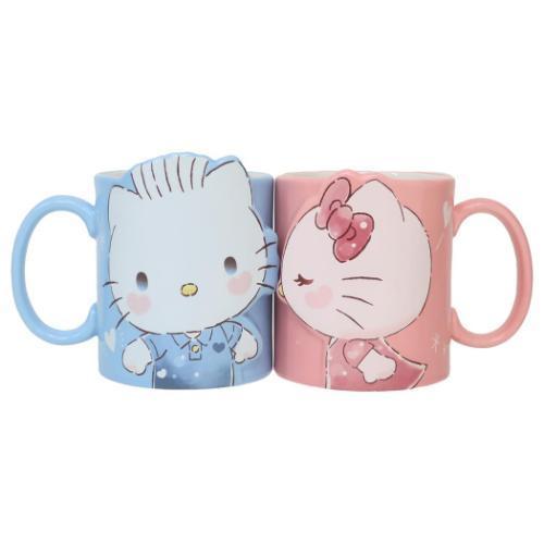 サンアート サンリオ ハローキティ＆ディアダニエル キスペアマグ 2個