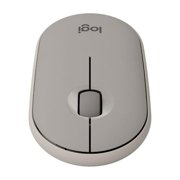 ロジクール Logicool マウス Pebble M350 Chrome/Android/iPadOS/Mac/Windows11対応 グレージュ M350GY 光学式 無線(ワイヤレス) 3ボタン Bluetooth・USB｜bakuyasuearth｜03