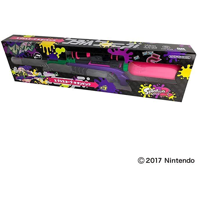 スプラトゥーン2 スプラスコープ ネオンピンク 水鉄砲 : World Free