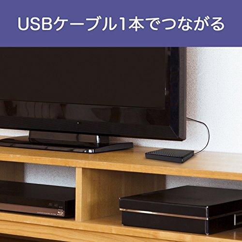 I-O DATA 外付けHDD ハードディスク 1TB ポータブル テレビ録画 PS4  