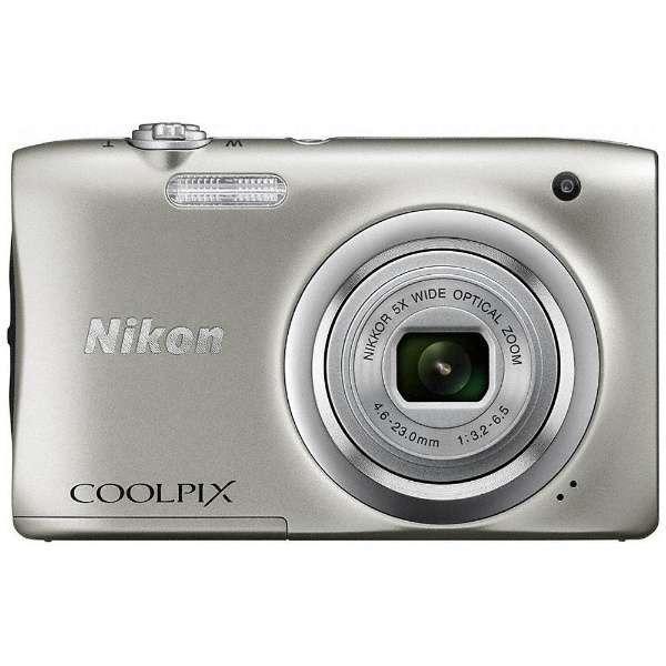 Nikon COOLPIX A100 本体 シルバー　稼働品 COOLPIX Nikon A100 コンパクトデジタルカメラ シルバー : World Free