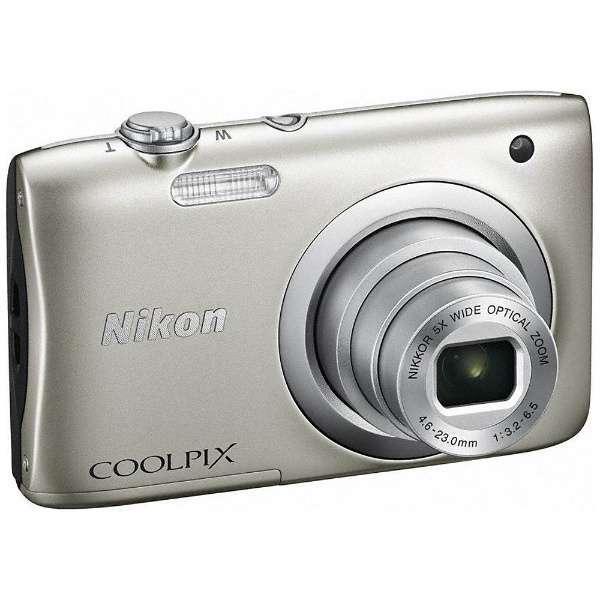 COOLPIX Nikon A100 コンパクトデジタルカメラ シルバー : World Free