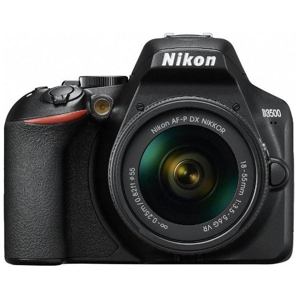 ニコン　Nikon D3500　デジタル一眼レフカメラ　18-55 VR レンズキット ブラック [ズームレンズ]｜bakuyasuearth｜02