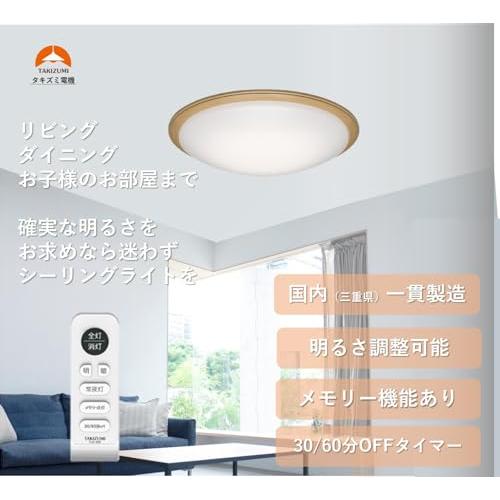 TAKIZUMI タキズミ Takizumi LED ウッドフレーム 木枠 シーリング
