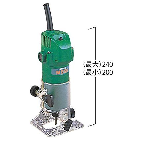 HiKOKI（ハイコーキ） 旧日立工機 トリマー 軸径6mm 45゜傾斜可能