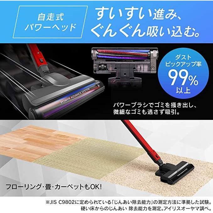 IRIS OHYAMA（アイリスオーヤマ） 掃除機 キャニスティック スティック