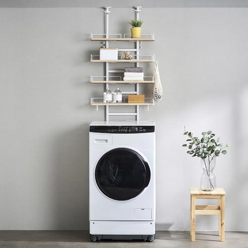 IRIS OHYAMA（アイリスオーヤマ） ランドリーラック 洗濯機ラック