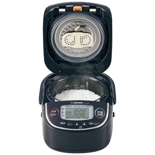 極め炊き ZOJIRUSHI 炊飯器 ブラック NP-RT05 3合 圧力IH : World Free