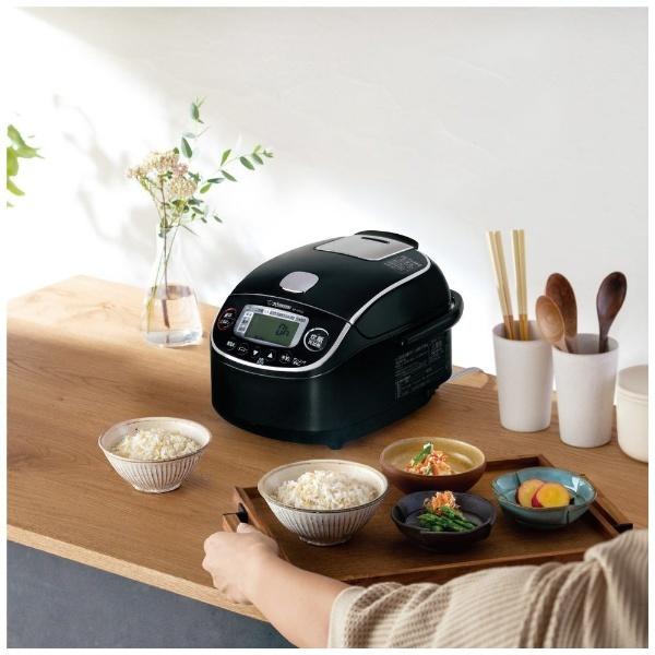 極め炊き ZOJIRUSHI 炊飯器 ブラック NP-RT05 3合 圧力IH : World Free