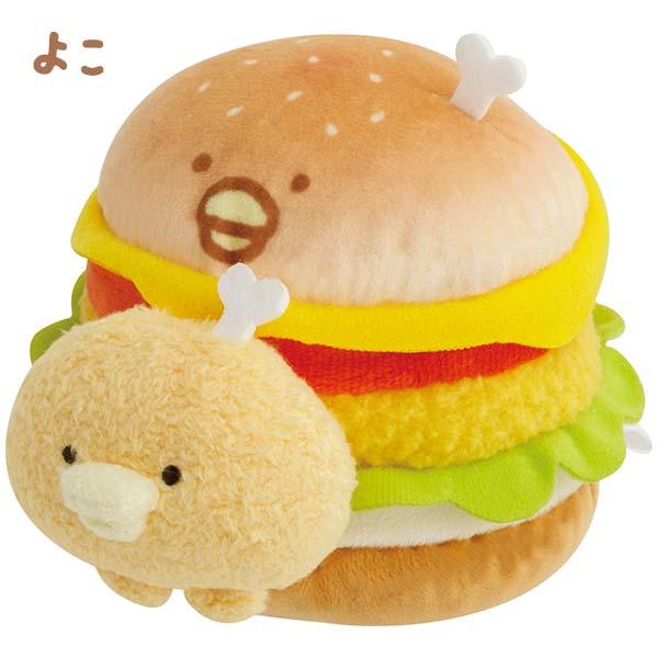 San-X（サンエックス） チキップダンサーズ バーガーぬいぐるみ