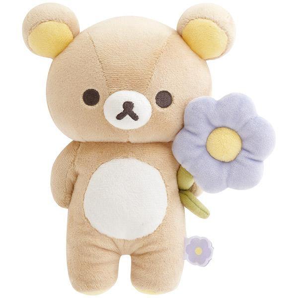 San-X（サンエックス） リラックマ ぬいぐるみ BASIC RILAKKUMA Flower