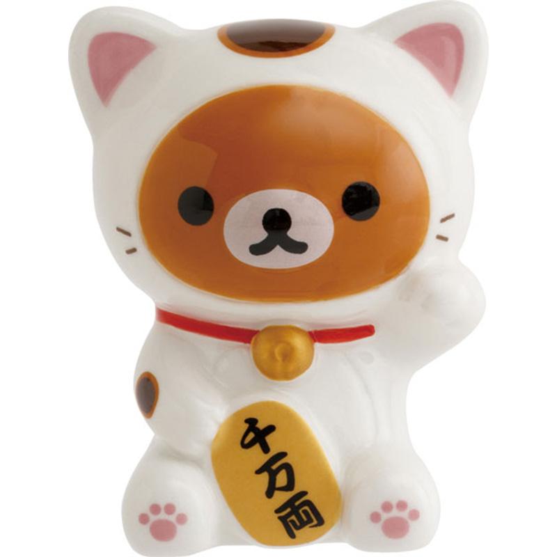 激レア　リラックマ　ミニサンダルマスコット２セット San-X（サンエックス） リラックマ お正月 ミニまねきねこっくま