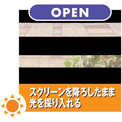 TOSO（トーソー） ロールスクリーン チョコレート 180X200 調光機能 