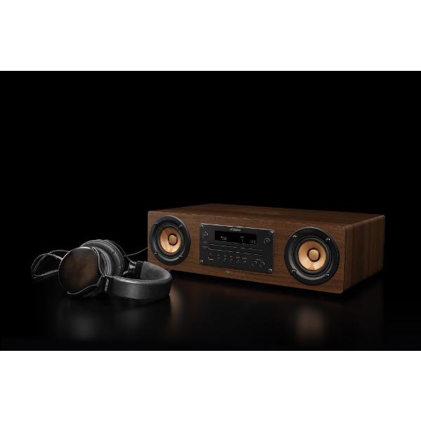 WOOD Victor コンポ CONE ブラウン EX-D6 Bluetooth対応 ハイレゾ対応
