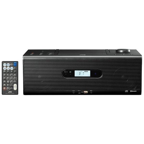 JVC CDラジオ ブラック RD-W1-B ワイドFM対応 ハイレゾ対応 Bluetooth
