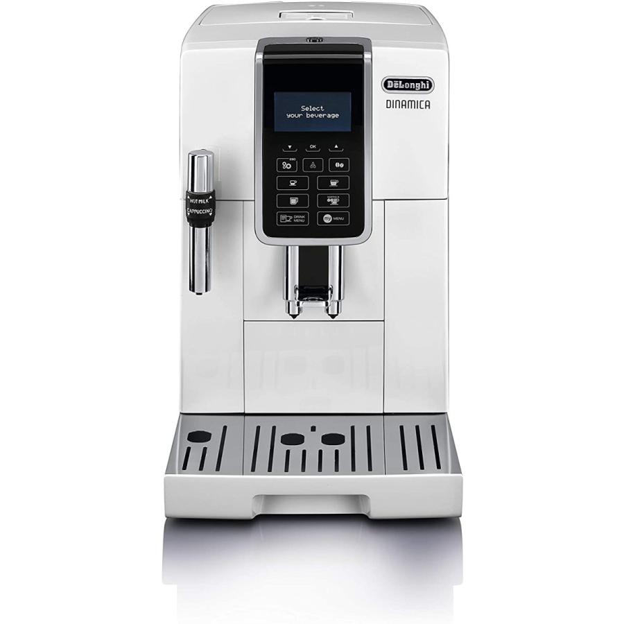 C96美品✨　デロンギ 全自動コーヒーマシン ホワイト 新生活応援✨ デロンギ（DeLonghi） 【アドバンスモデル】 コンパクト全自動コーヒー