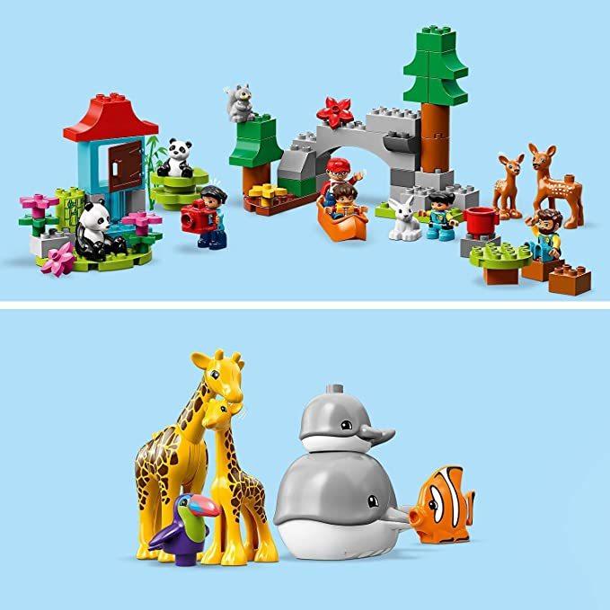 LEGO duplo レゴ デュプロ 世界のどうぶつ 世界一周探検 10907 知育 