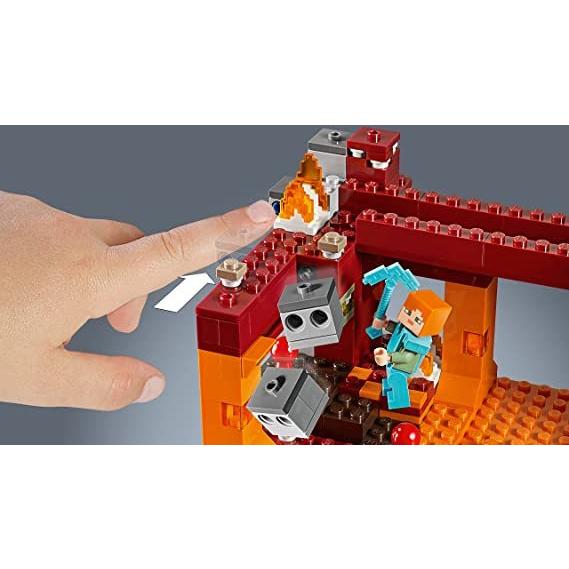 LEGO 21154 レゴ マインクラフト ブレイズブリッジでの戦いの画像